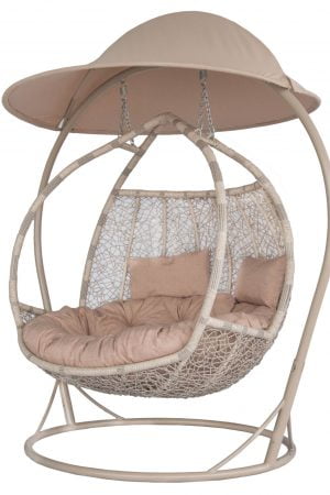 подвесное кресло качеля Галант с крышей