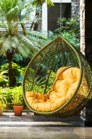 подвесное кресло кокон без стойки