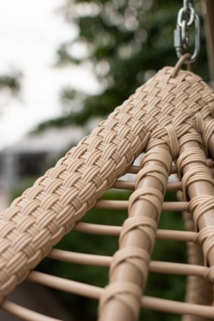 плетіння по металевому кріслу підвісному