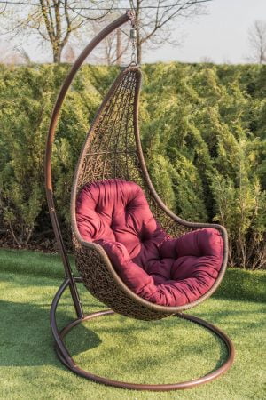 компактное подвесное кресло Леди