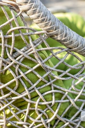 плетіння береза на підвісному кріслі леді