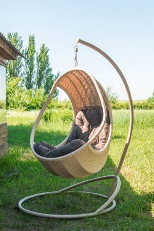 плетені підвісні качелі Комфорт люкс юмк фабрика українські конструкції