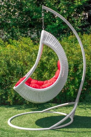 подвесное кресло комфорт люкс с густым плетением