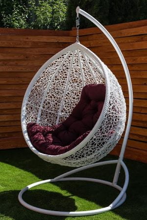 кресло кокон подвесное с практичной подушкой бардо