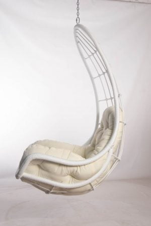 подвесное кресло легато белое