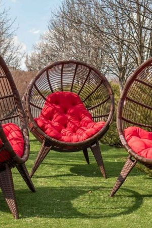 кресла коконы на ножках ЮМК