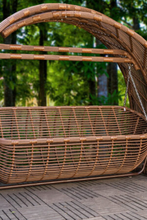 Качели плетеные садовые мароу украина