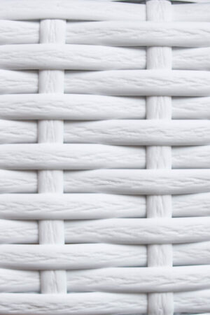 плетеные ротанговые белые изделия