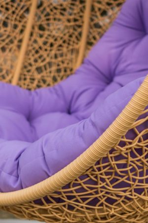 кресло шар яйцо Гарди Биг карамель фуксия