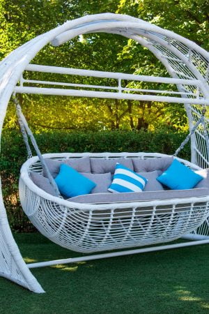 Купить красивые садовые качели Мароу ЮМК Фабрика