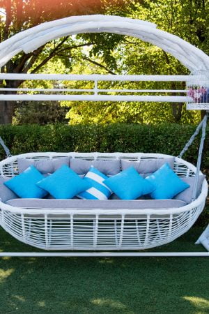 Элитные садовые качели ЮМК Фабрика Украинские конструкции