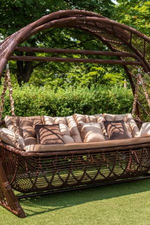Арочные садовые качели Мароу