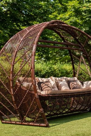 качели из искусственного ротанга Мароу