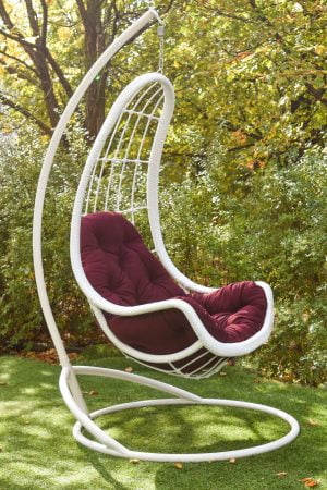 подвесное кресло с подлокотниками