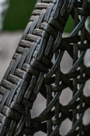 качель мароу черные из ротанга