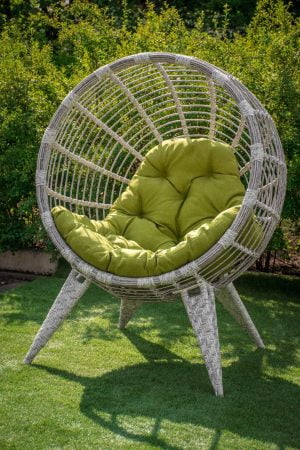 садовое кресло кокон на ножках