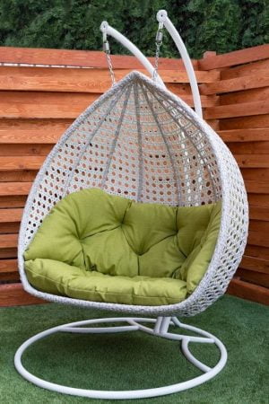 Дабл премиум качеля кокон берёза с оливкой