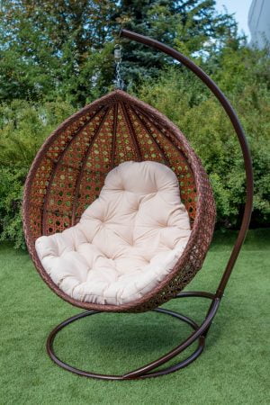 Кресло Асоль плетение широким ротангом