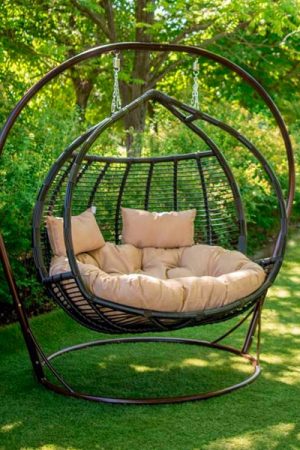 Кресло кокон ротанг Галант ЮМК