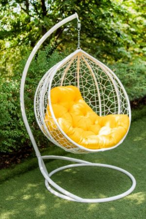 кресло кокон подвесное из ротанга недорого