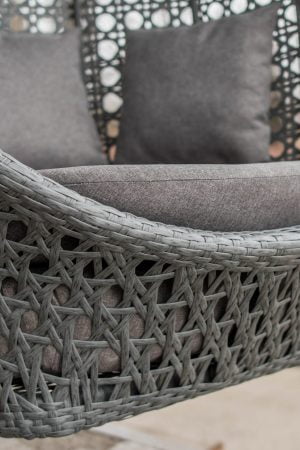 плетение серый искусственный ротанг