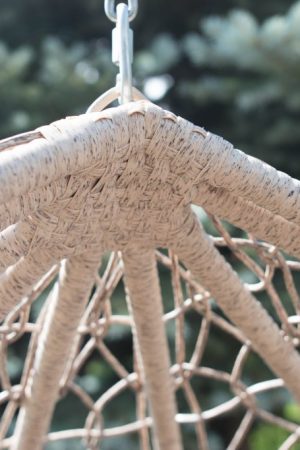 плетіння на підвісному кріслі береза