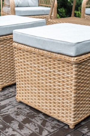 ротанговая мебель пуф