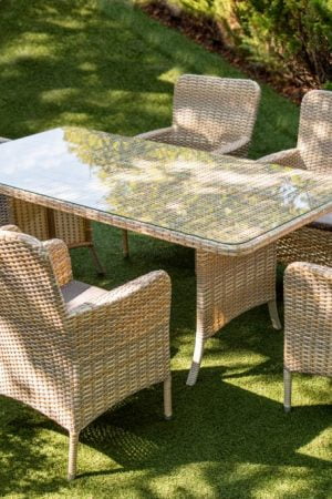 садові меблі для відпочинку на подвір'ї