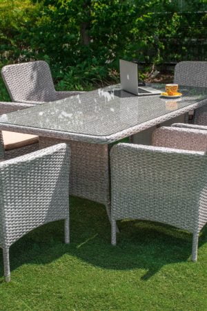 комплект садовой мебели из ротанга