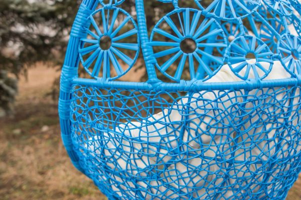 пластикове плетіння на крісло коконі Прованс