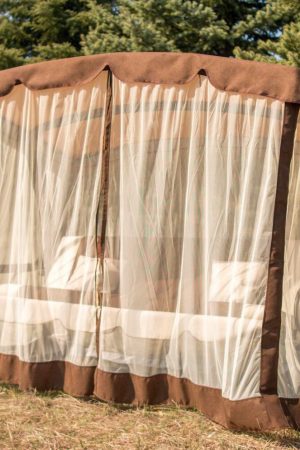 Садовая качеля с балдахином Грендис