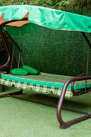 металева гойдалка з труби