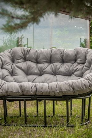 Диван из металла Мамасан