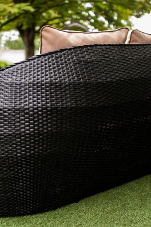 плетенный диван из искусственного ротанга Богата ЮМК