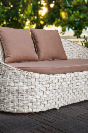 диванчик для террасы Богата беж