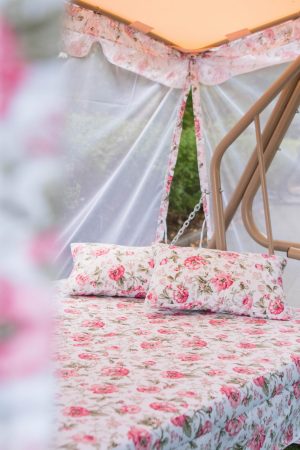 Ткань качели в нежной расцветке Прованс