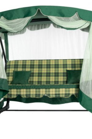 зелёные раскладные качели