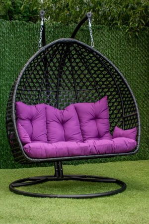 подвесное кресло из ротанга мишель