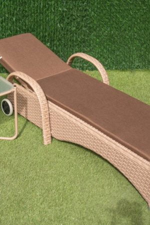 пляжный садовый шезлонг оптима