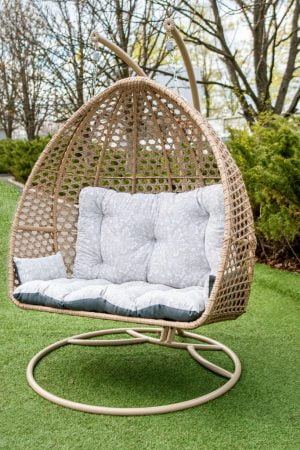 підвісне садове крісло качеля для саду