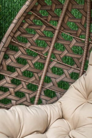 кресло кокон из ротанга 2023-2024