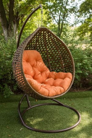 кресло кокон подвесное Арт вуд омега 15