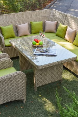 Дачная мебель плетёная