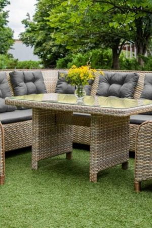 комплект мебели для терассы из ротанга