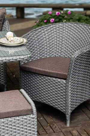 кресло садовое из ротанга констанция