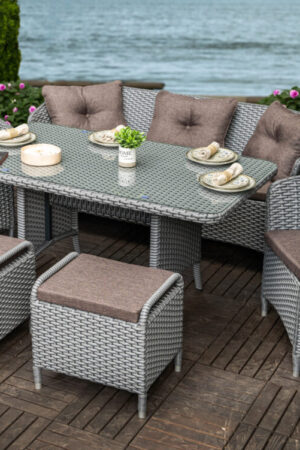 набор мебели серый Констанция Украинские Конструкции