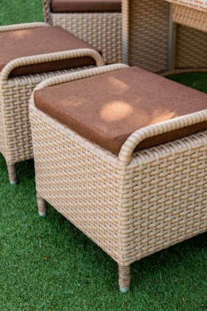 пуф садовий для відпочинку на вулиці