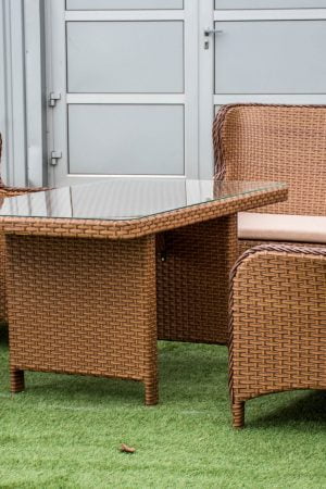 комплект классической мебели из ротанга