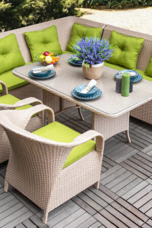 мебель бали угловая из ротанга верба