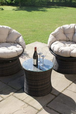 Мебель сфера ЮМК из искусственного ротанга